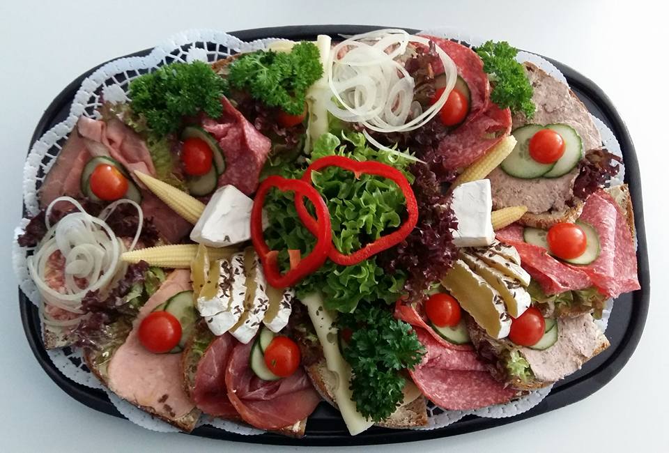 Gemischte Schnittenplatte - Barleber Fleisch- und Wurstwaren GmbH